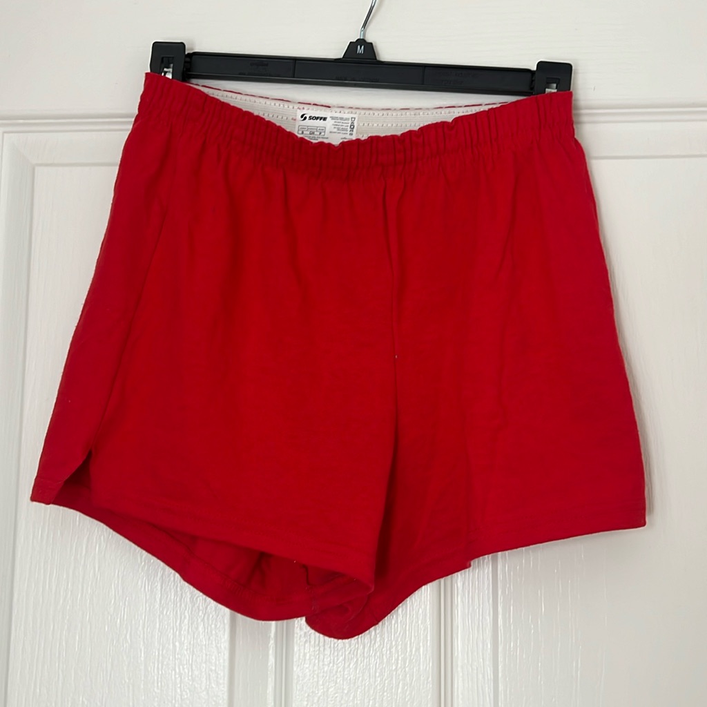 Red Soffe Shorts For Cheer/Dance